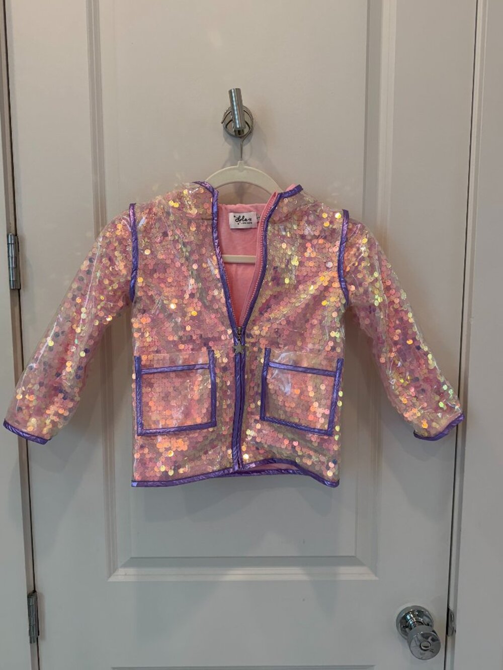 Lola + The Boys Kids Sparkle Jacket
